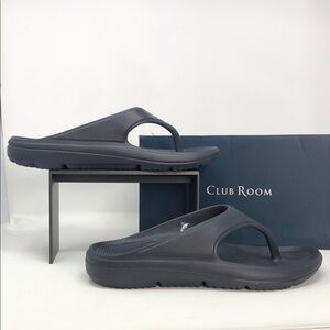 Club Room Lightweight Navy Blue Remy Men’s Thong Sandals - Size 10